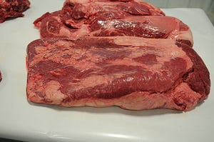 Consumers indifferent to marbling texture of steaks