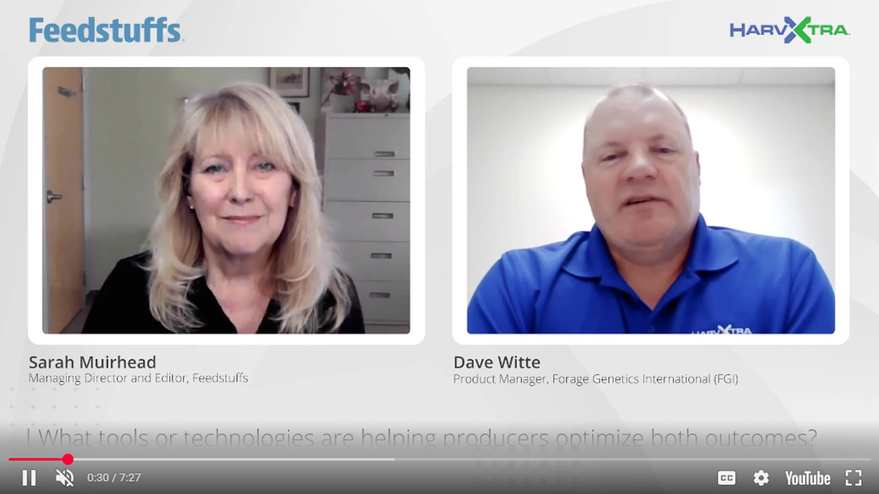 Feedstuffs FastChat with Forage Genetics International