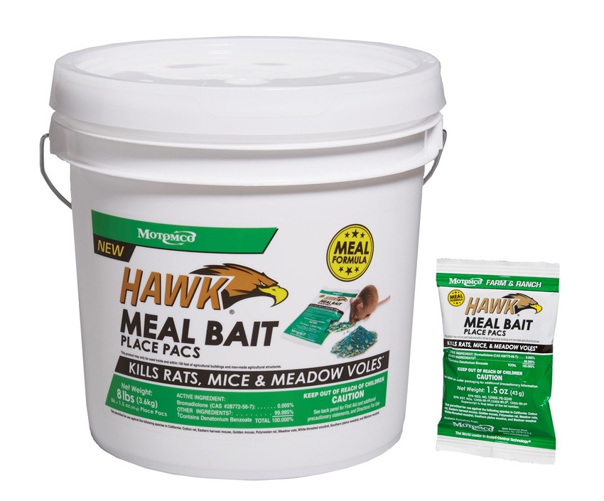 Motomco launches new Hawk Meal Bait Place Pacs