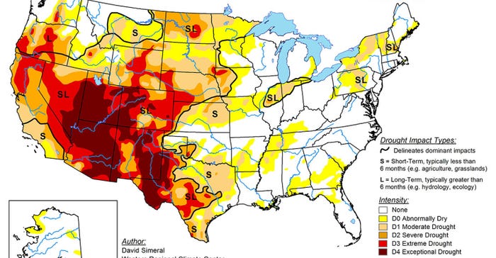 U.S. Drought Monitor Decl. 17, 2020