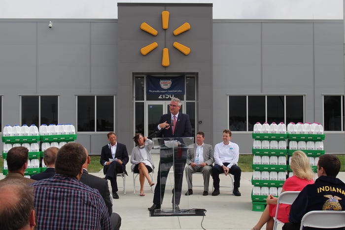 GALLERY: Walmart opens new Indiana milk processing plant