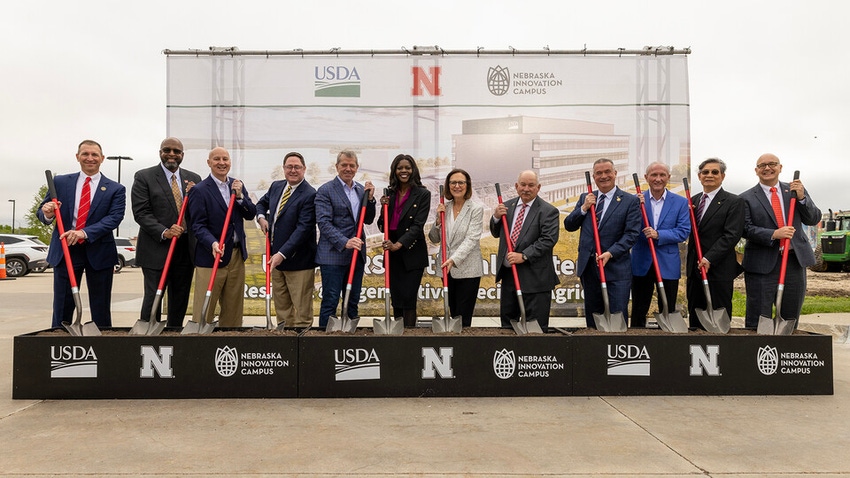  National Center for Resilient and Regenerative Precision Agriculture at Nebraska Innovation Campus ground breaking