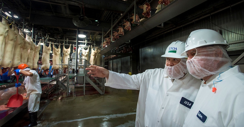 OMB advances hog inspection slaughter rule