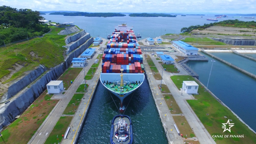 Expanded Panama Canal reaches new milestone