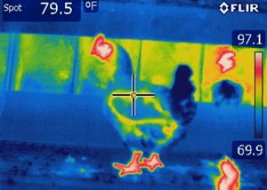 Thermal images help monitor poultry house heat issues