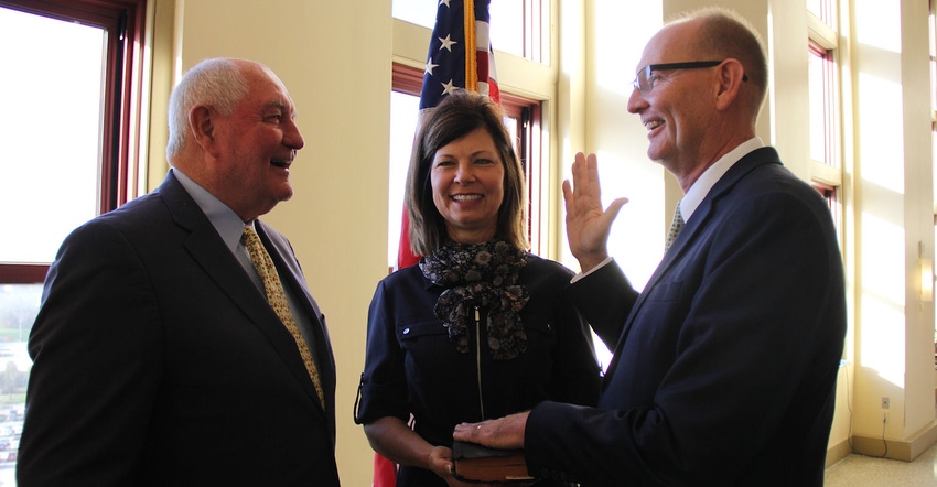 Ibach sworn in as latest USDA undersecretary