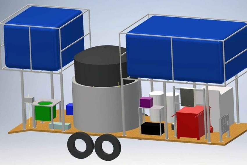 Generator uses food waste to produce energy
