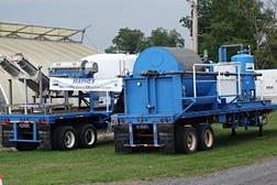 Mobile system removes phosphorus from manure