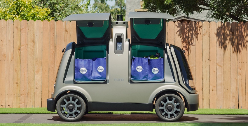 Kroger, Nuro announce driverless delivery pilot market