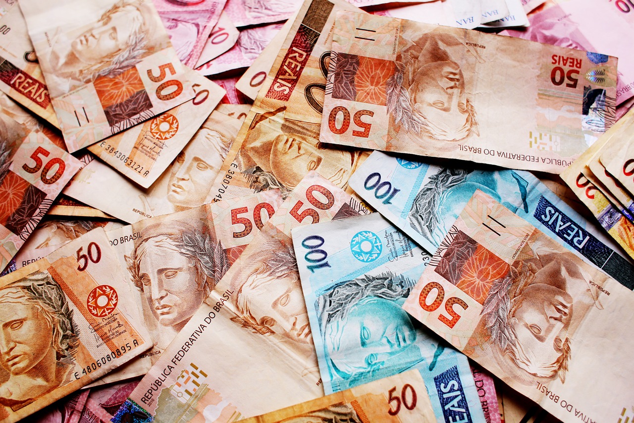 Brazilian currency on sale