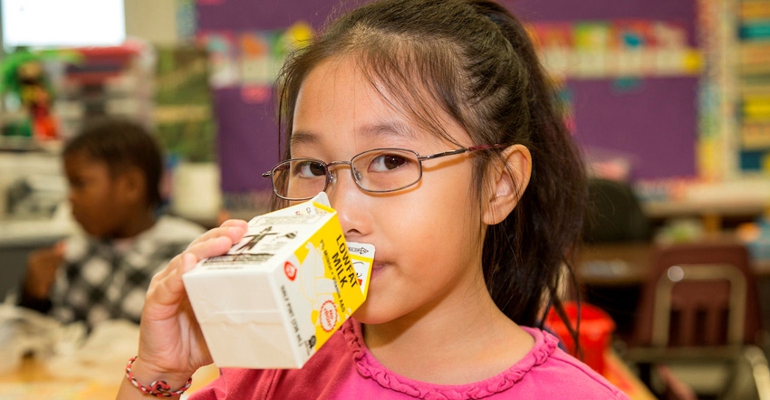Bill hopes to reverse declining milk consumption in schools