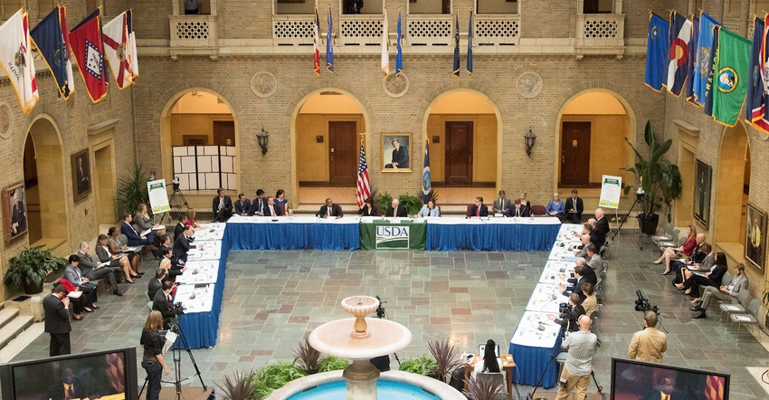 Perdue hosts inaugural Agriculture & Rural Prosperity task force meeting