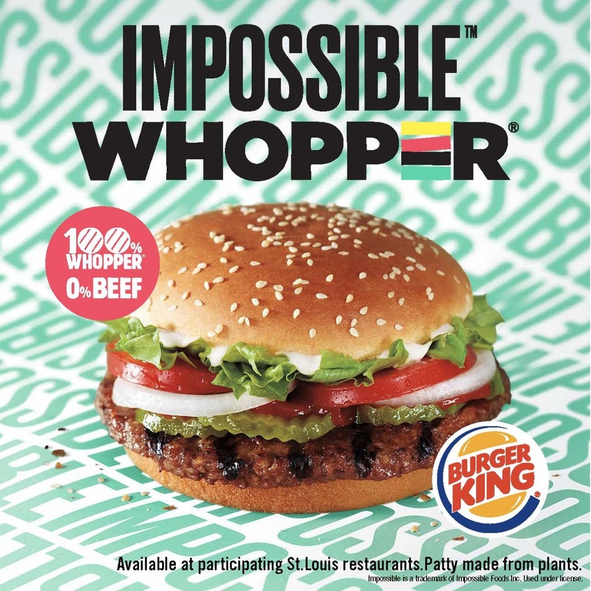 Burger King to launch Impossible Whopper nationwide