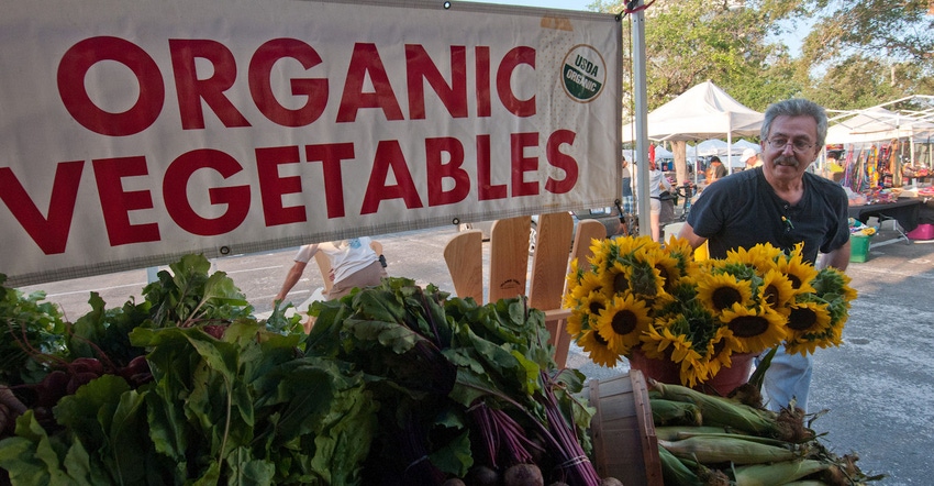 Number of certified organic farms up 13%