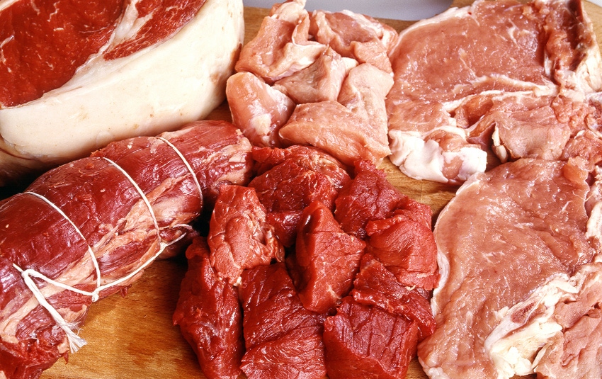 Total red meat, pork production a record for March