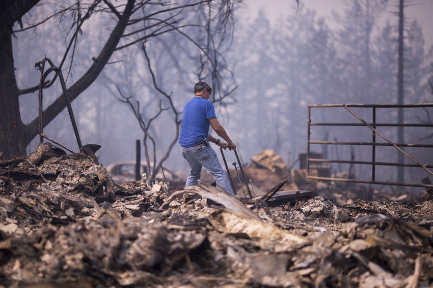 Dangerous wildfires raging in California