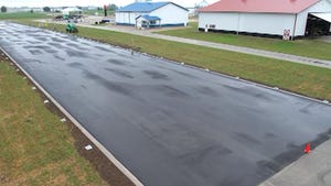 Soy-based asphalt at the Farm Progress Show