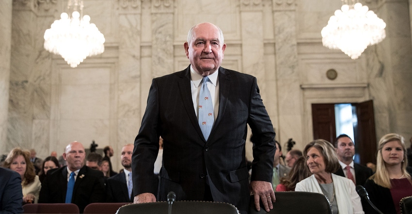 Perdue promises to be tenacious leader for ag