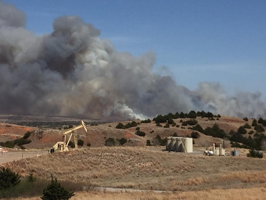 Oklahoma wildfires ravage more property Oklahoma wildfires ravage more property