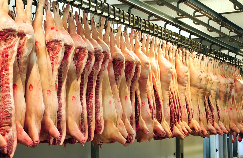 Red meat supplies higher at end of January