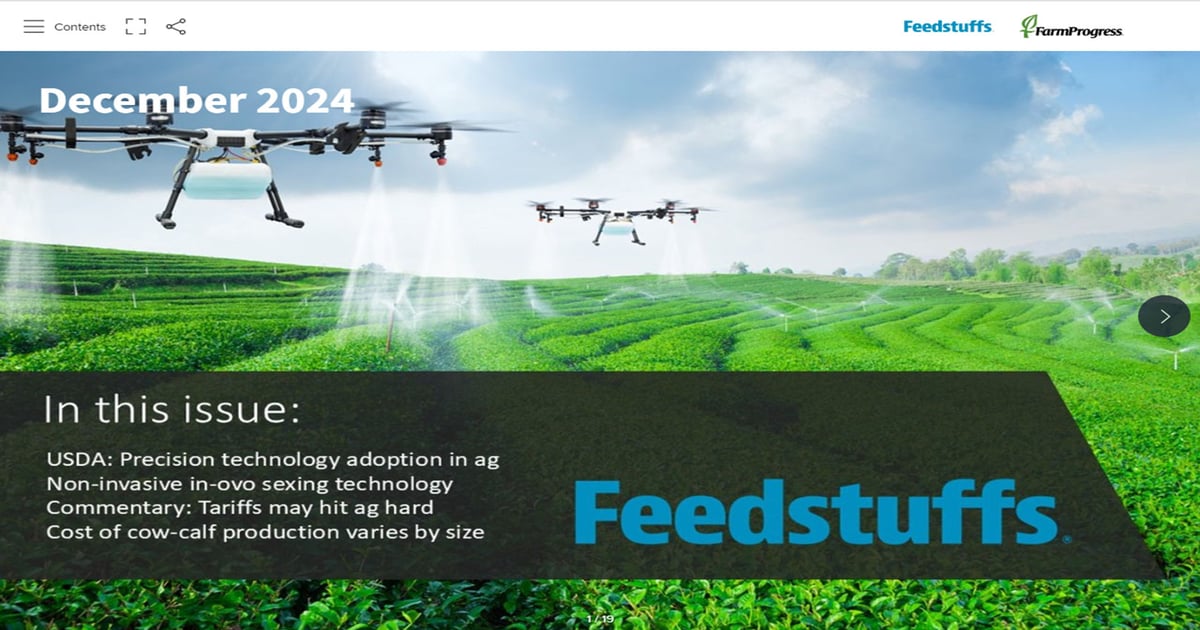 December 2024 edition of Feedstuffs now available