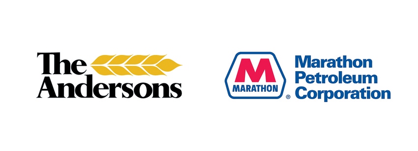 The Andersons and Marathon Petroleum logos side by side