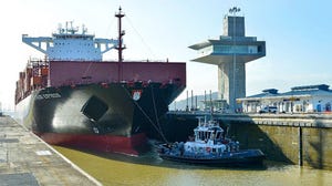 Panama Canal welcomes largest-capacity vessel to date through expanded locks