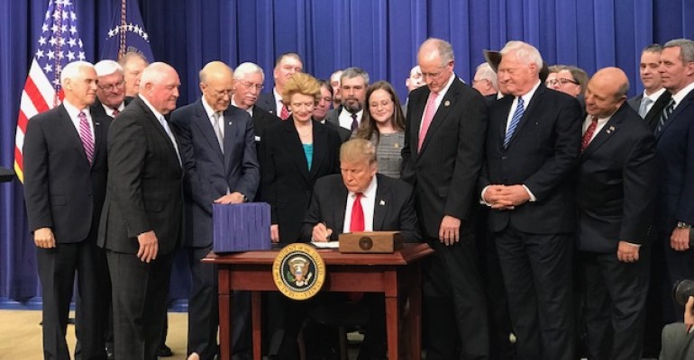 President Trump signs farm bill into law