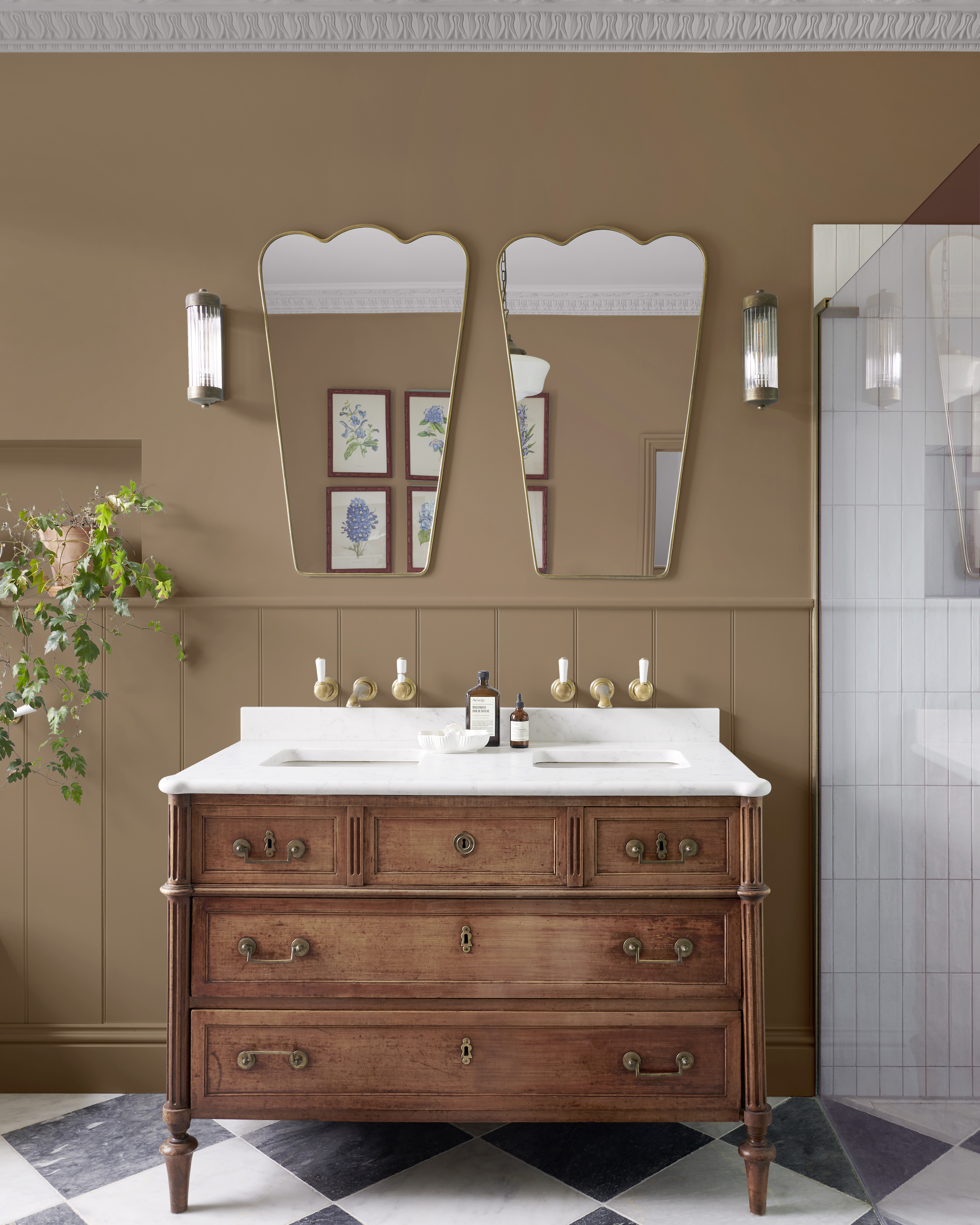 Hot Mocha Paint Roomset