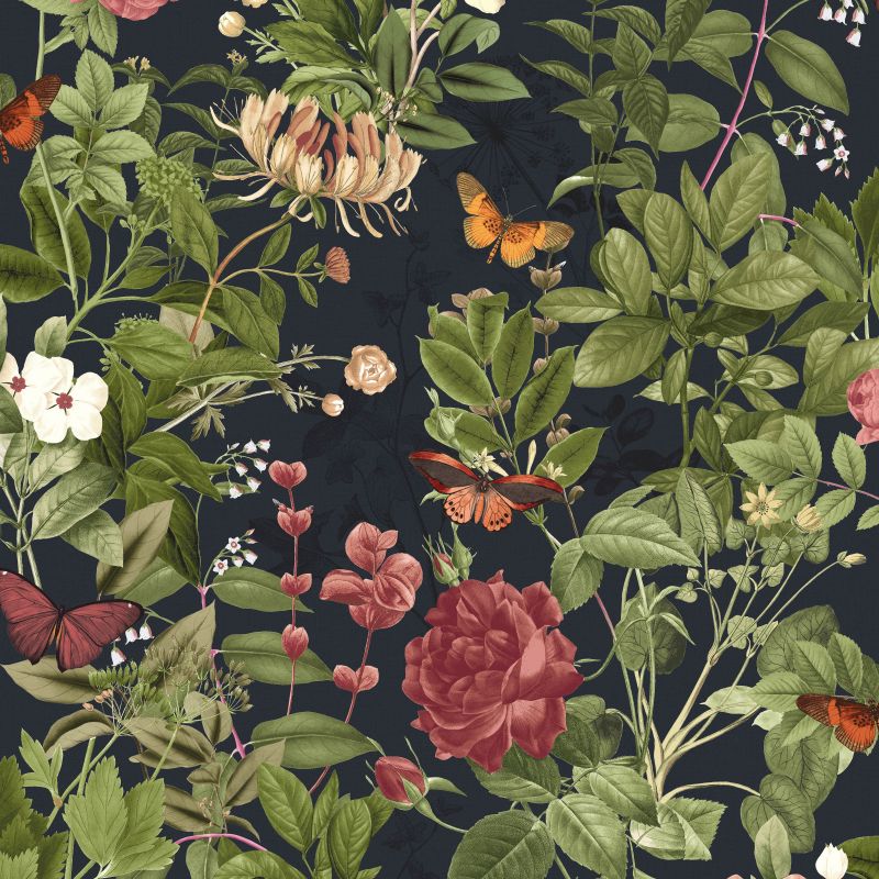 Bodnant Garden wallpaper design detail