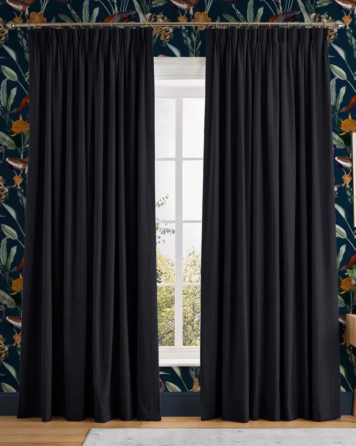 Corduroy ink curtains