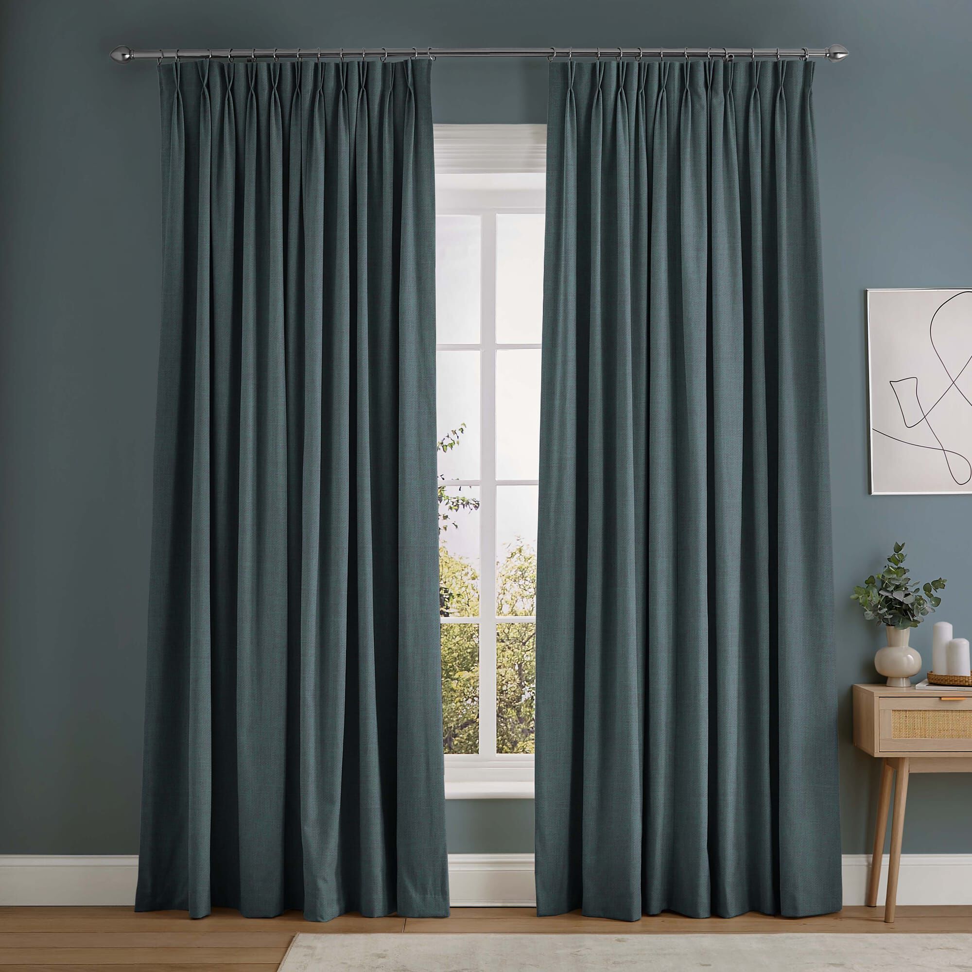 Linum deep sky curtains