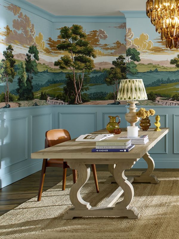 Turner Crossing the Brook exhibited Bespoke Mural | Green | Graham