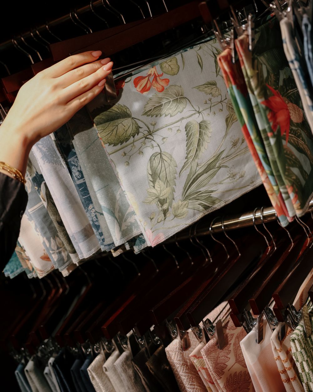 image of fabric swatches