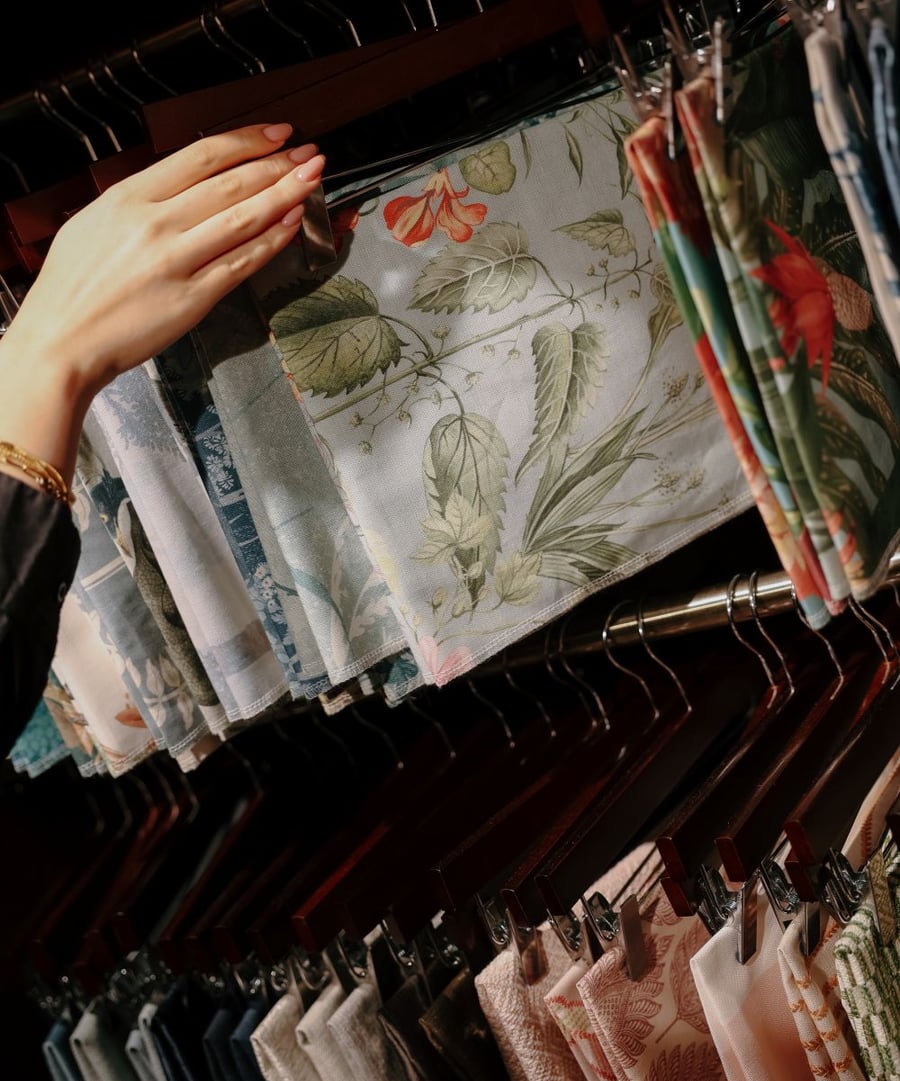 image of fabric swatches