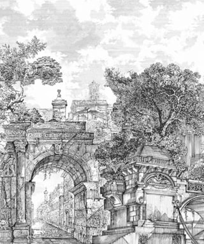 Rivington Folly Dusk Bespoke Mural Design