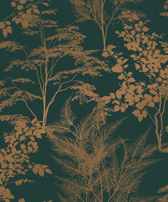 Mystic Petrol Wallpaper Design