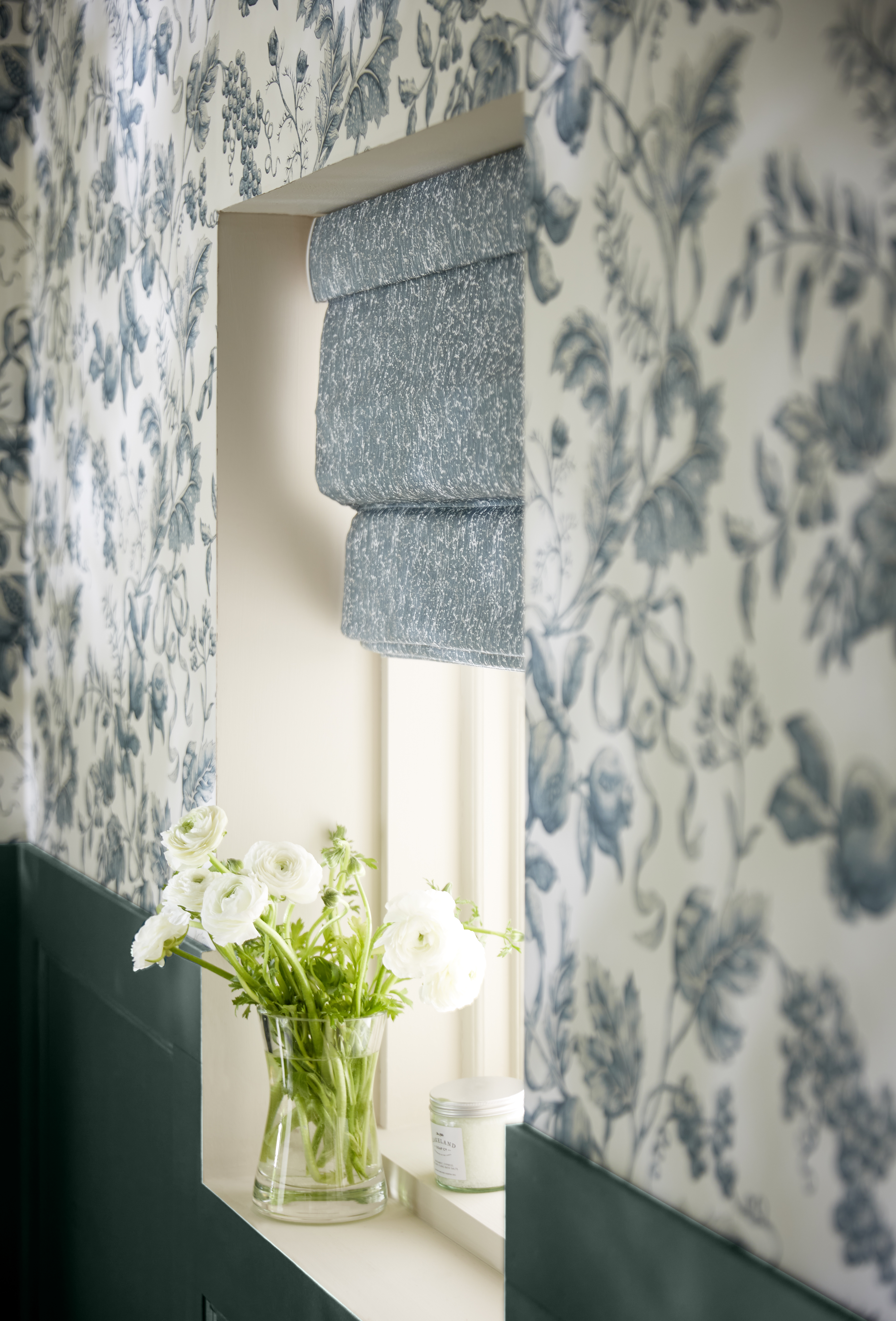 Celeste Denim fabric scrunch