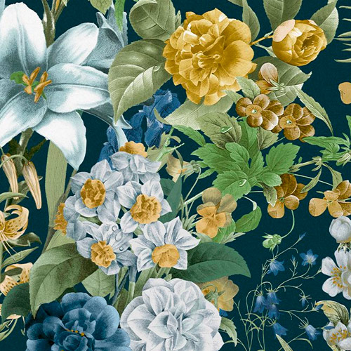 floral wallpaper