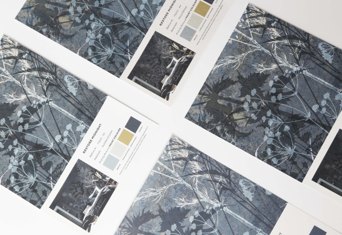 Award-winning wallpaper, Samples available