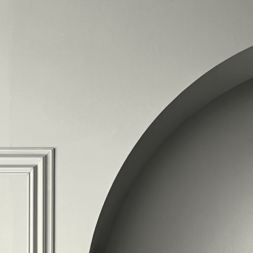 An arch painted in Ginger Lily Resistance Emulsion