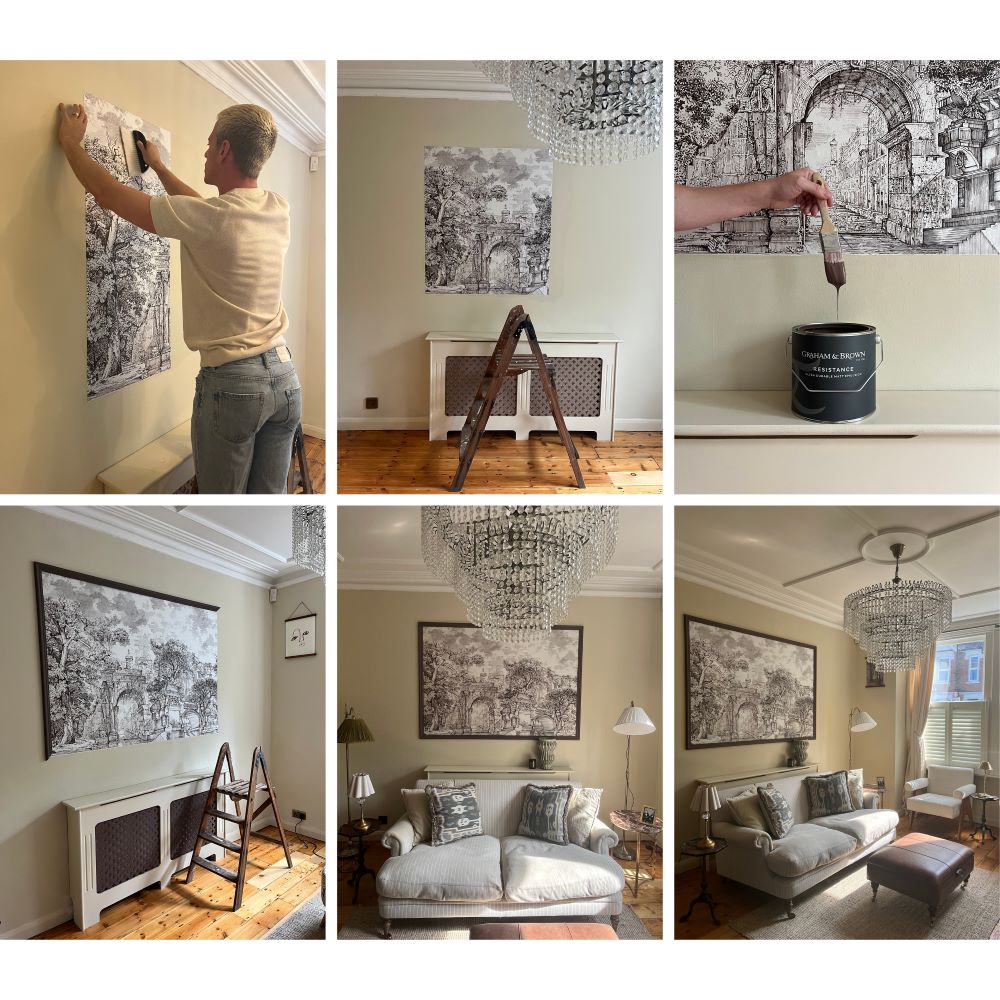 Collage of images from Jack and David's home