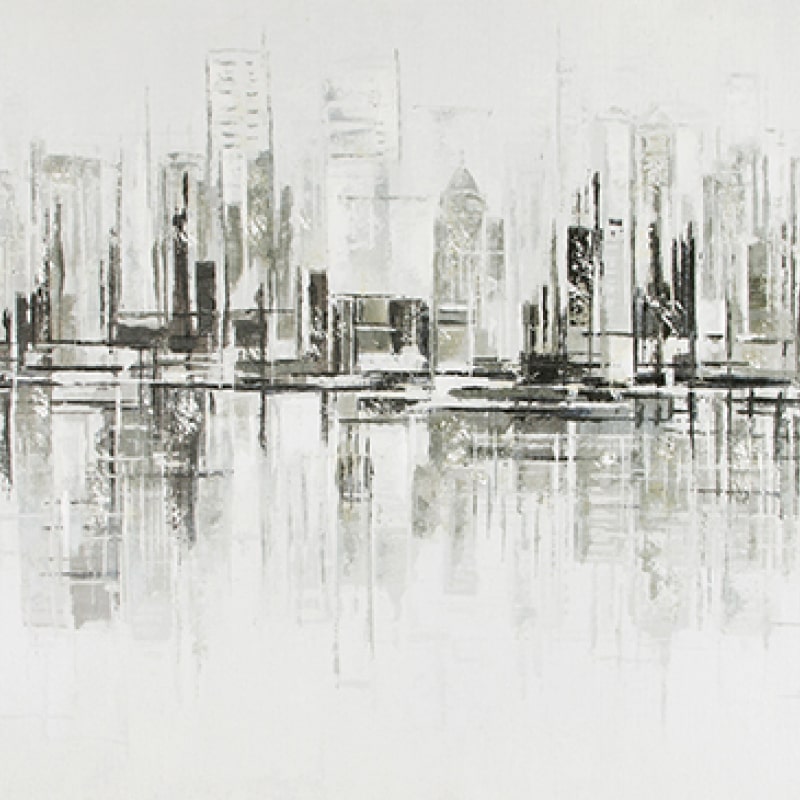 cityscape wall art