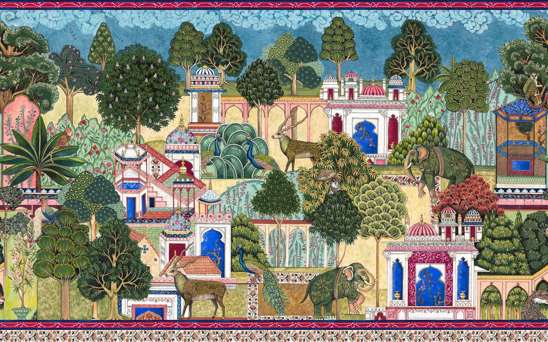 Eternal City fotobehang op maat