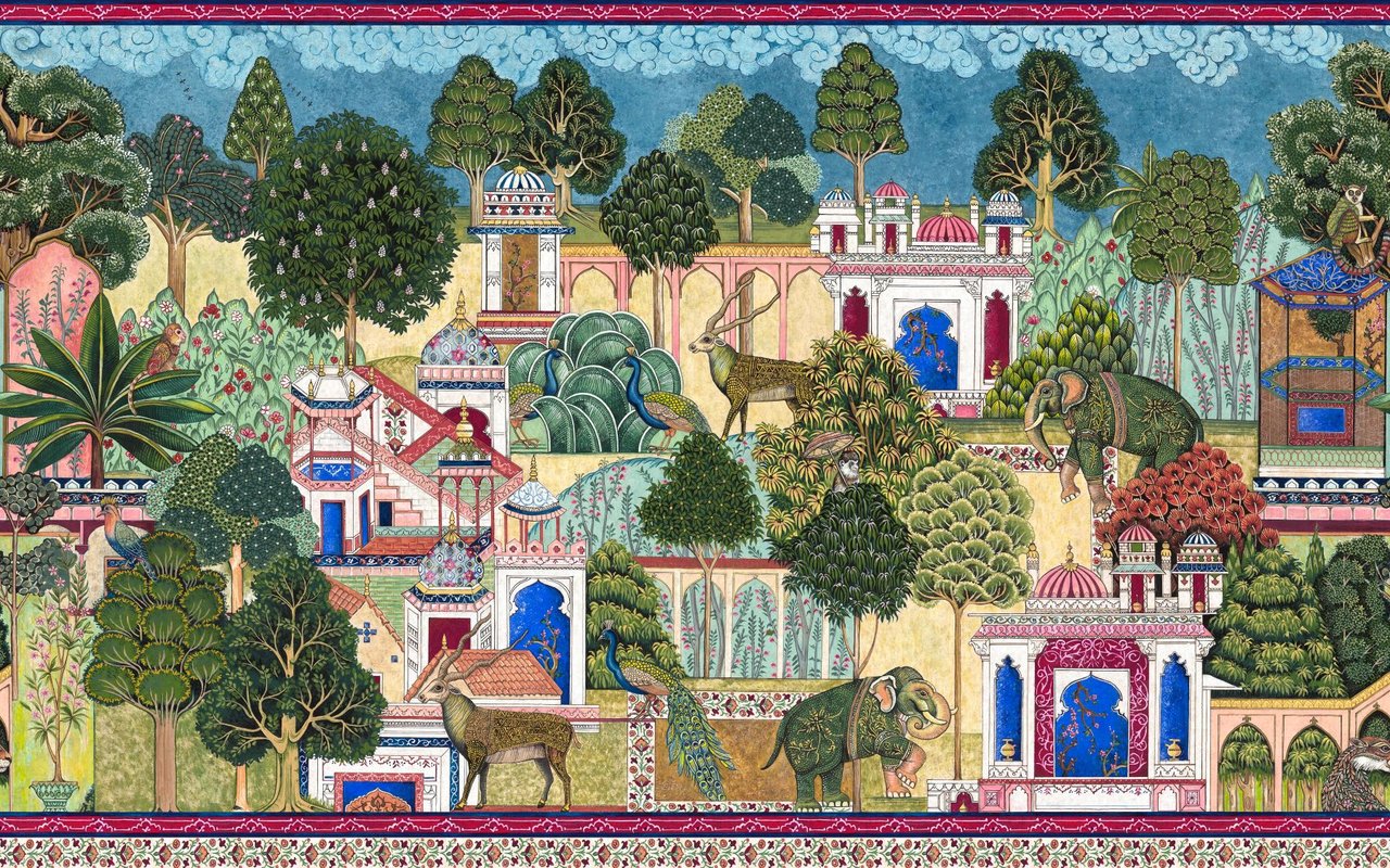 Eternal City fotobehang op maat