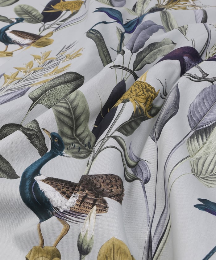 Glasshouse Grey fabric scrunch