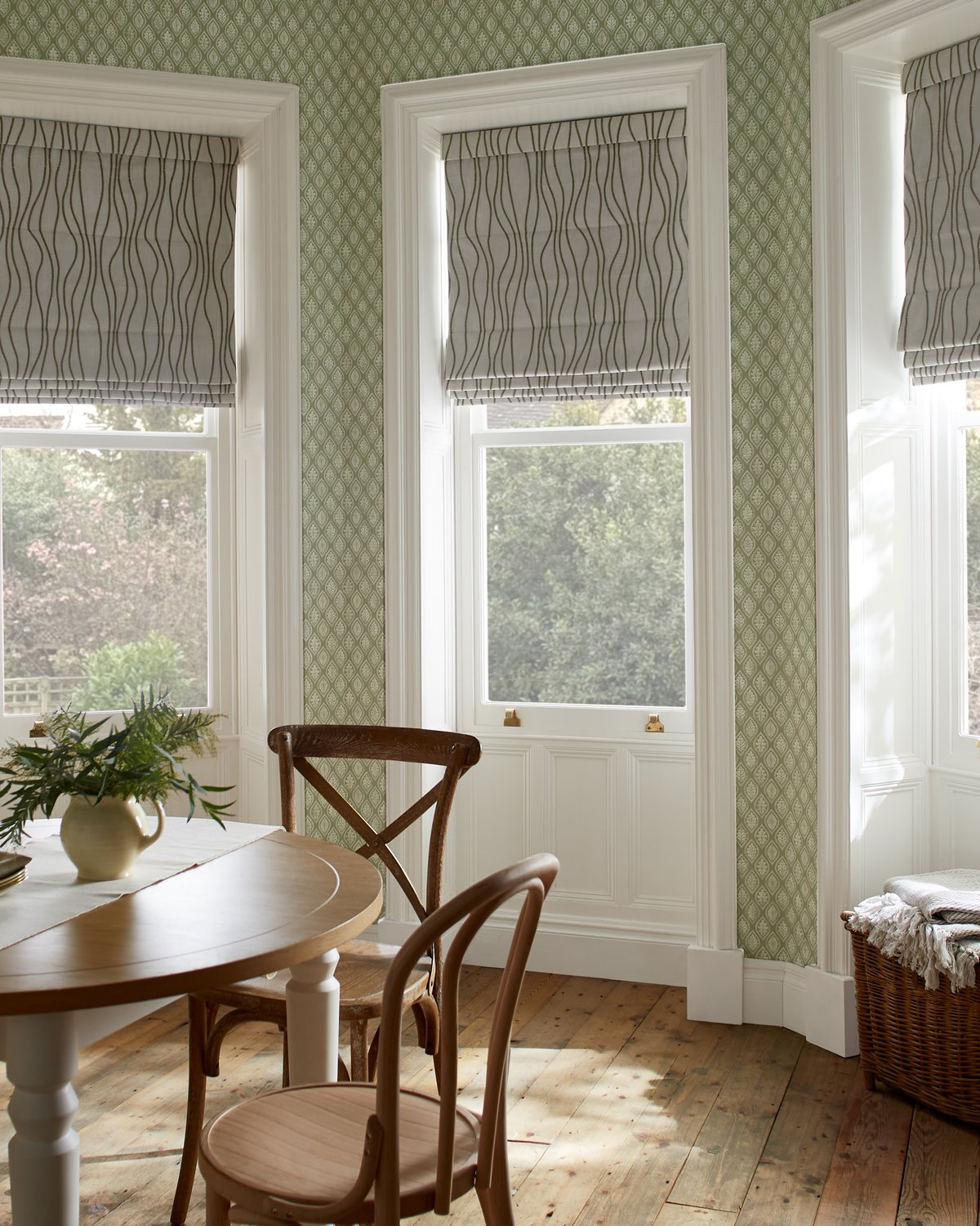 Dining room blinds