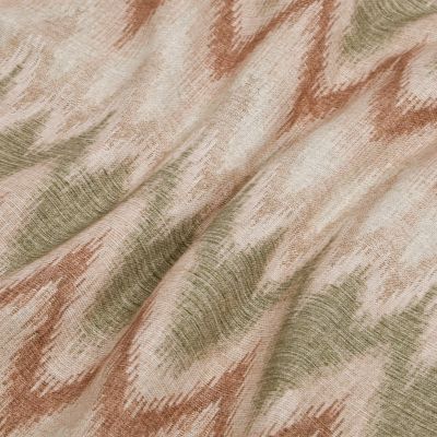 Zigzagare Green fabric scrunch