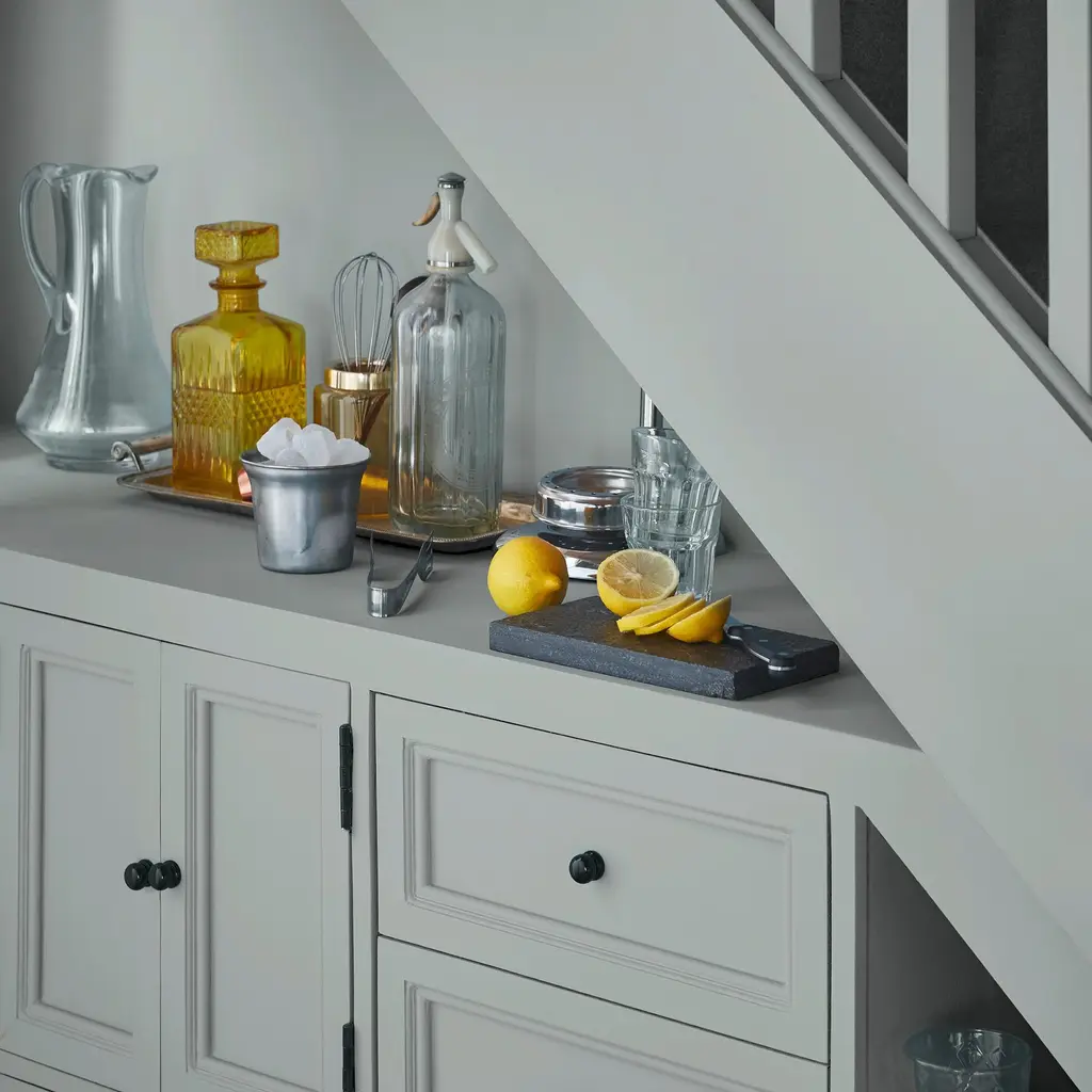 Room shot of kitchen featuring Rowing Boat Paint