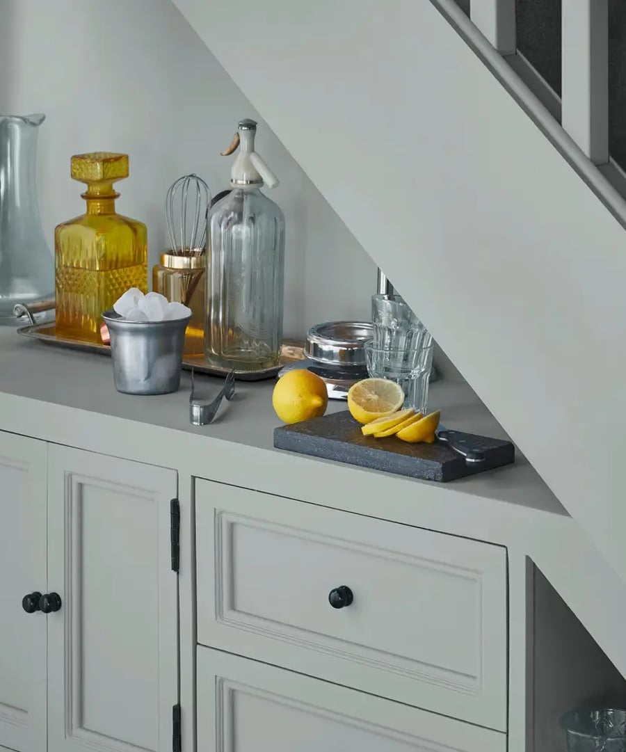 Room shot of kitchen featuring Rowing Boat Paint
